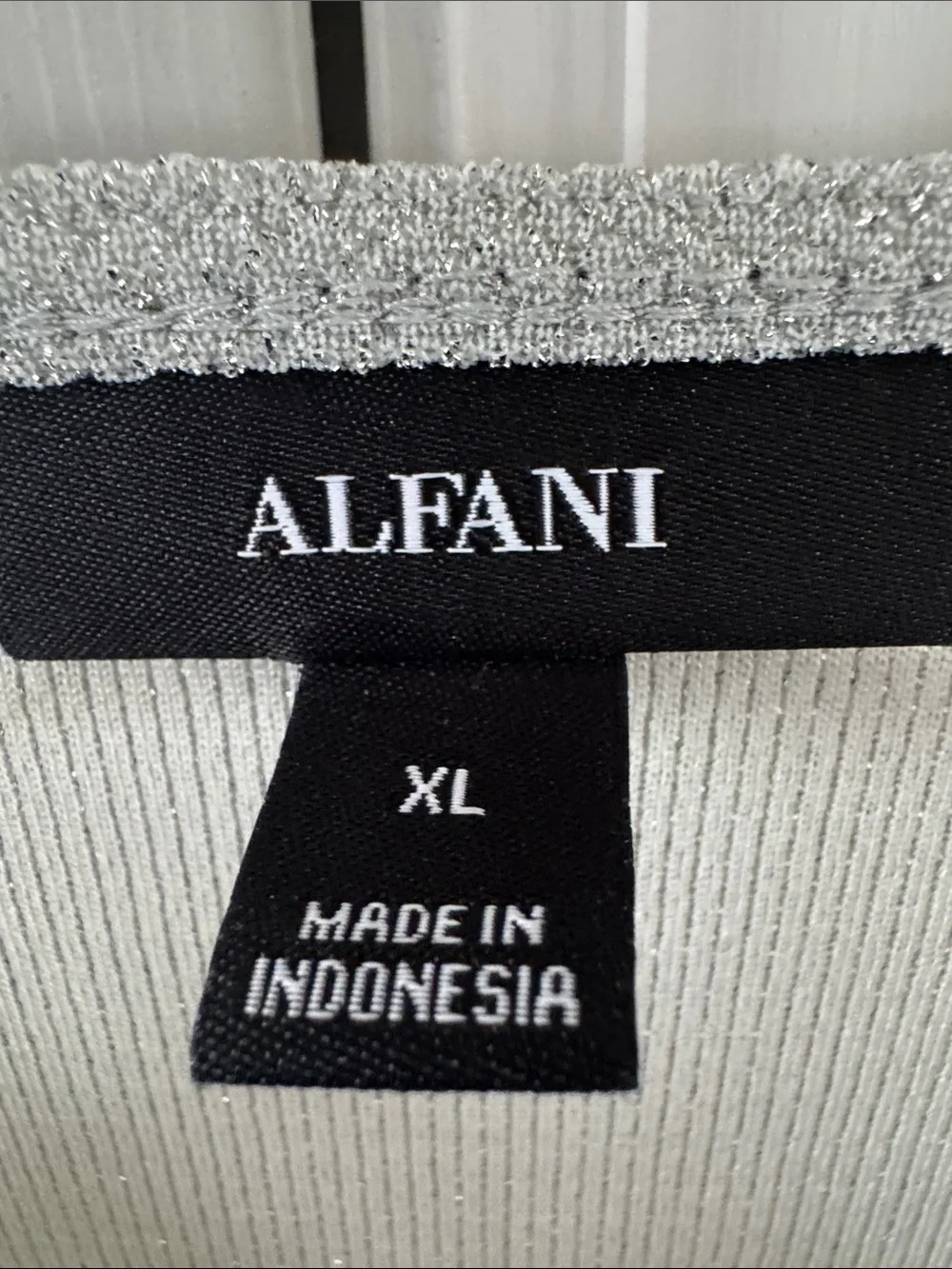 Akris Punto Silver Sparkle Draped Cowl Neck Top